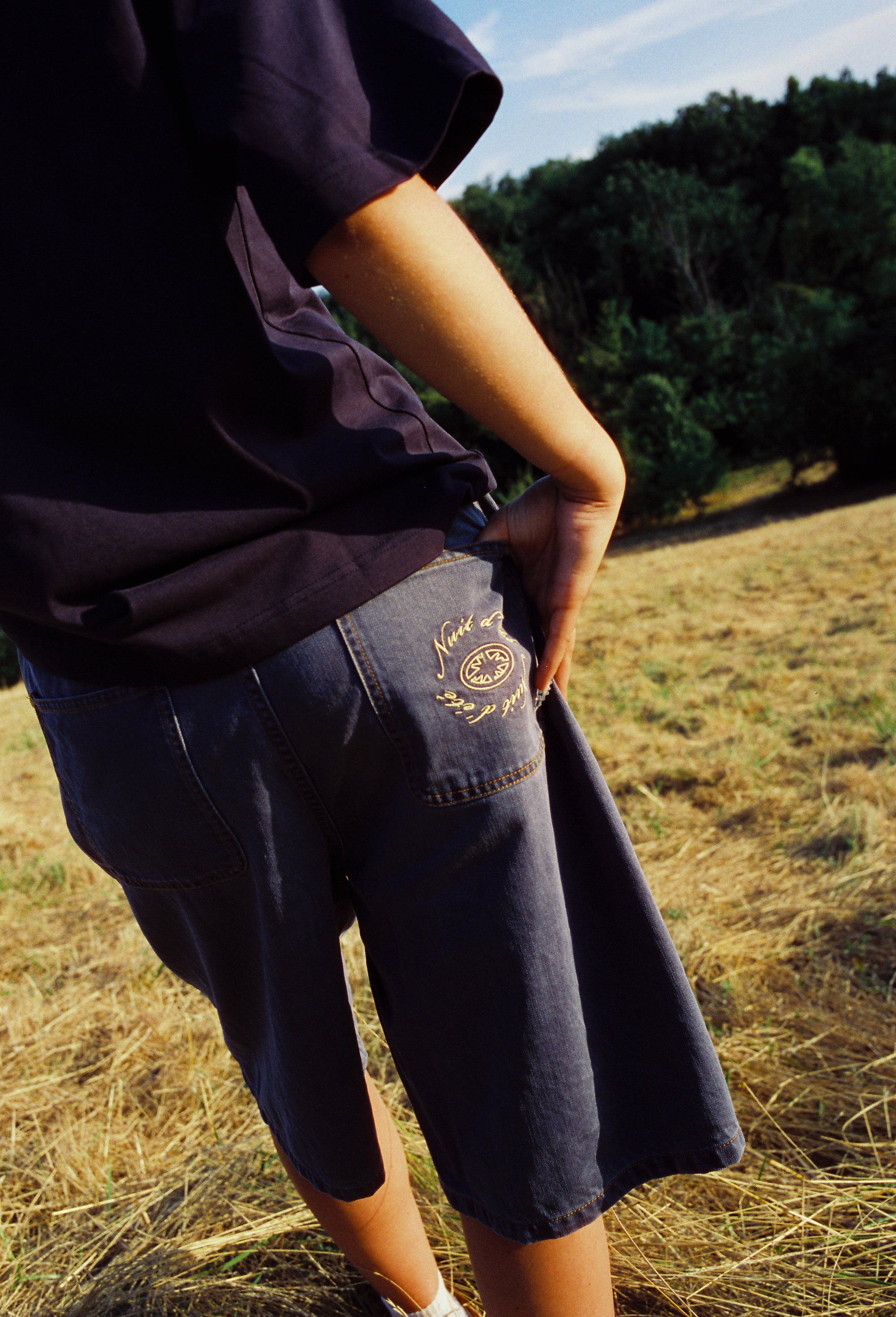 TWILL SHORT - NAVY