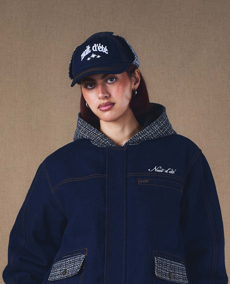 TWEED FLAP CAP