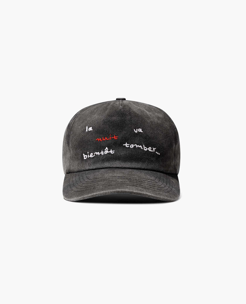 Washed Cap - Black