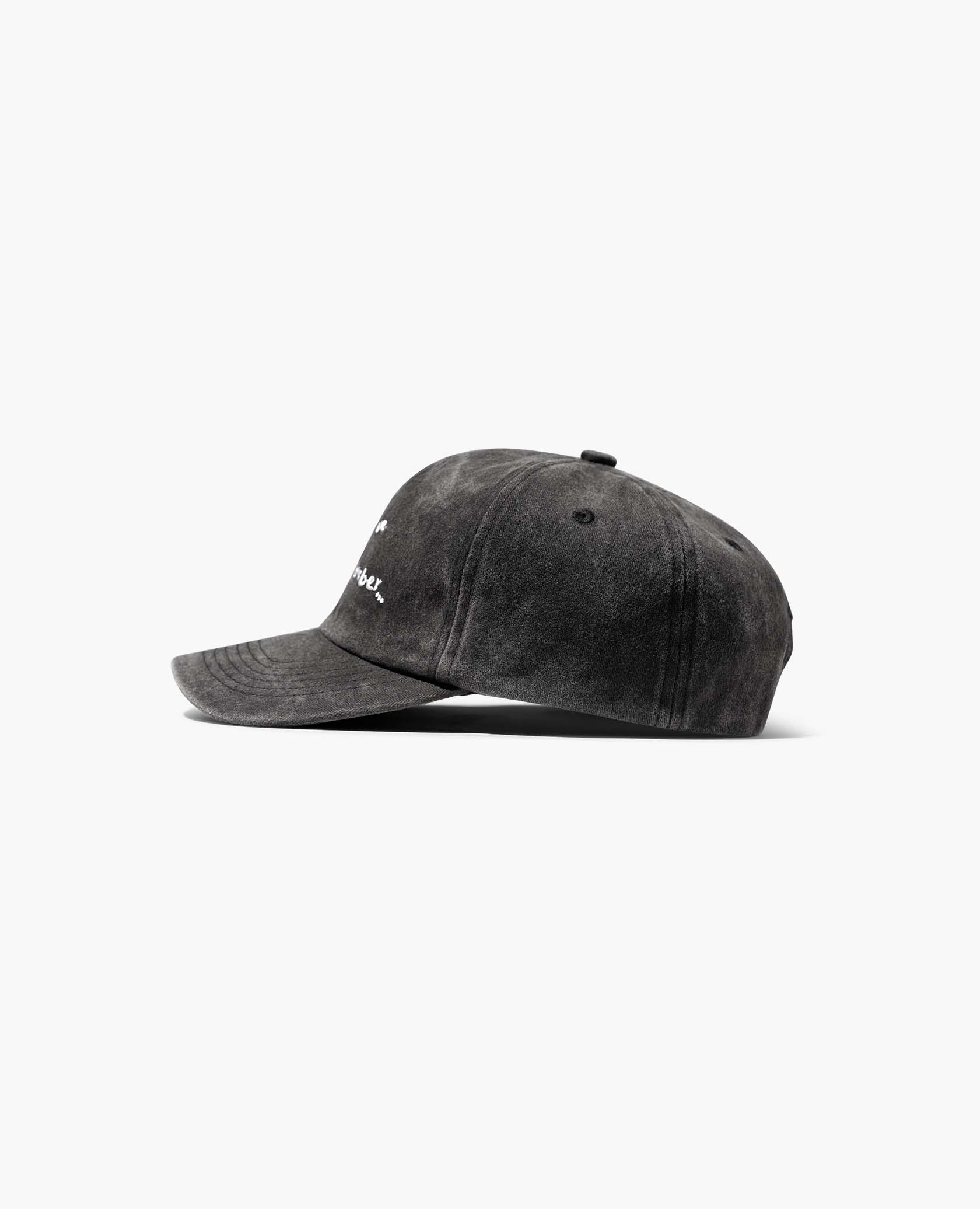 Washed Cap - Black