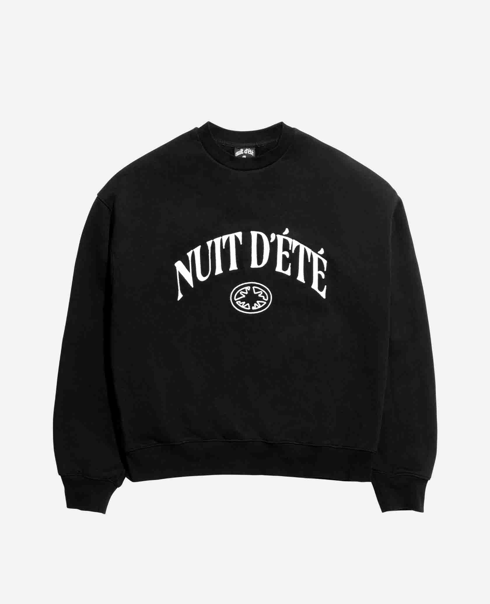 CLASSIC BLACK CREWNECK