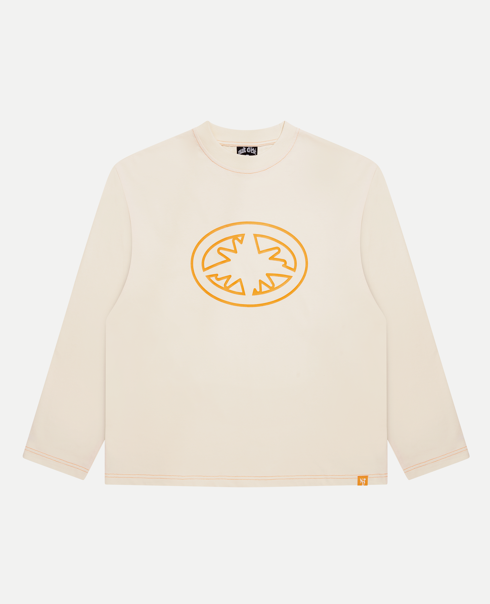 BIG LOGO LONGSLEEVE - BEIGE