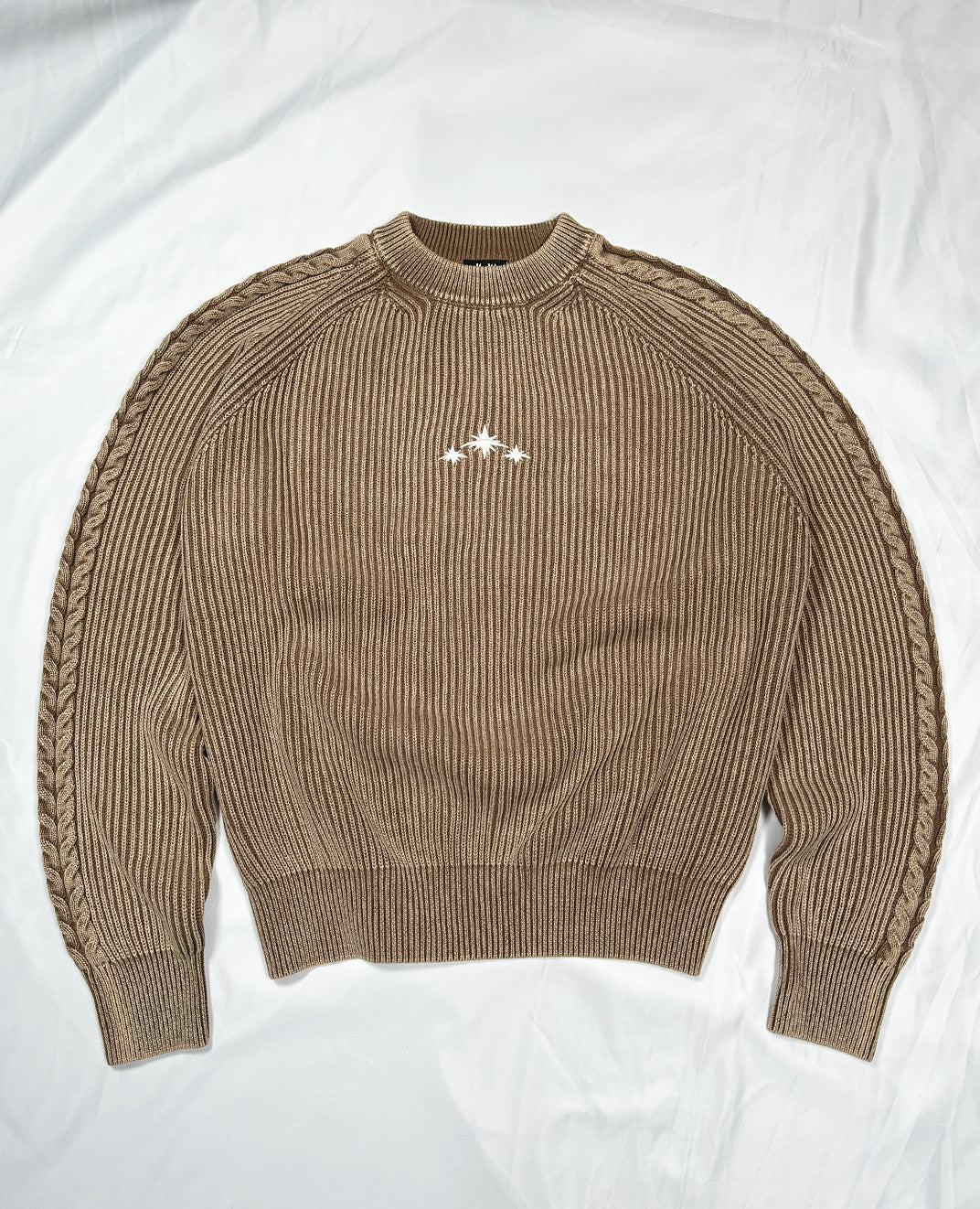 WASHED BEIGE KNIT