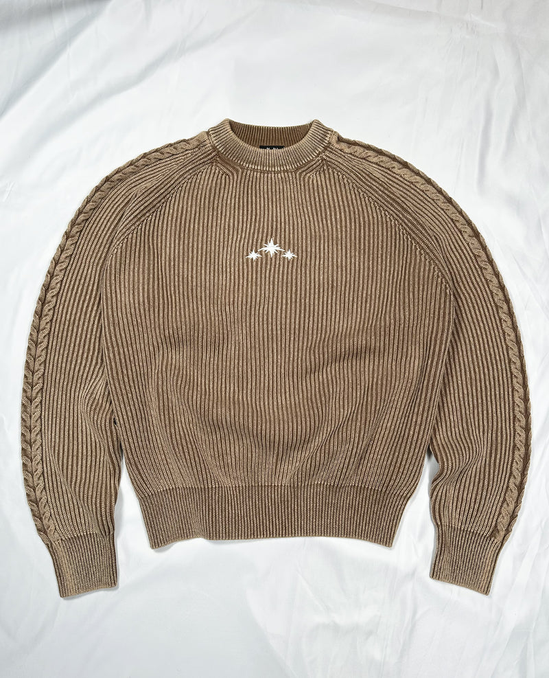 WASHED BEIGE KNIT