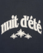 COLLEGE T-SHIRT - NAVY/WHITE
