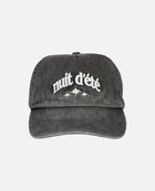 BLACK WASHED LOGO CAP