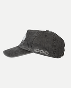 BLACK WASHED LOGO CAP